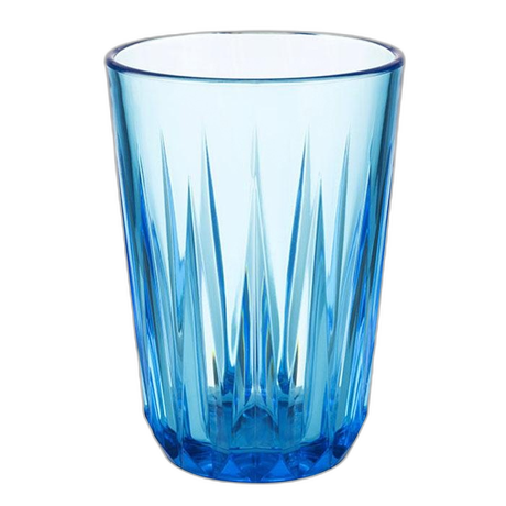 Crystal Blue Drinking Cup