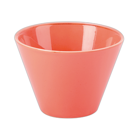Coral Conic Bowl