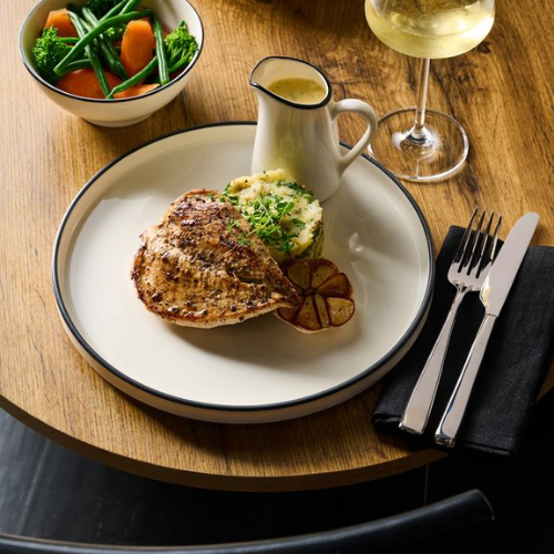 Modest Black Signature Plate - Image 2
