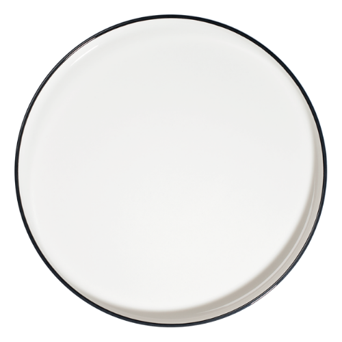 Modest Black Signature Plate