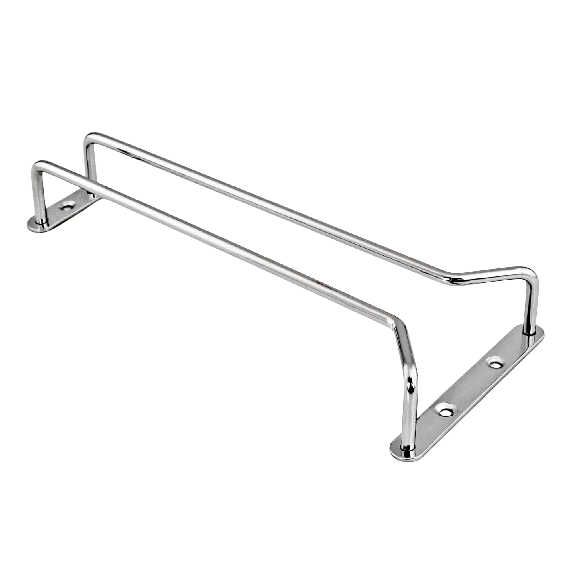 Chrome Plated Glass Hanger