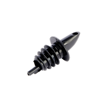 Black Plastic Pourer Pack 10