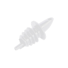 Transparent Plastic Pourer Pack 10