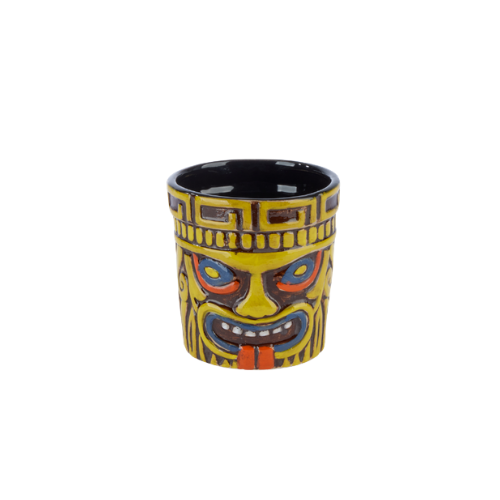 Ceramic Pele Tiki Mug