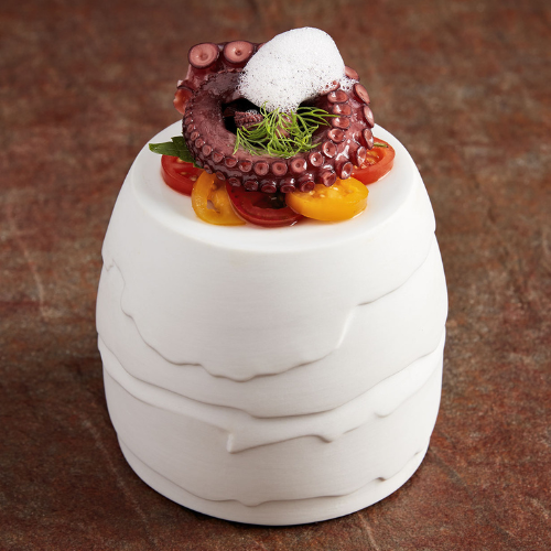 Terra White Round Podium - Image 2